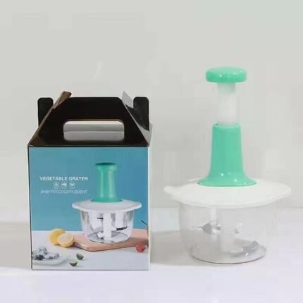 Manual Vegetable Chopper – 💚 Mint Green